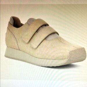 UGG X Eckhaus Latta Block Bone Calf Hair & Lamb Leather Comfort Sneakers Sz 10